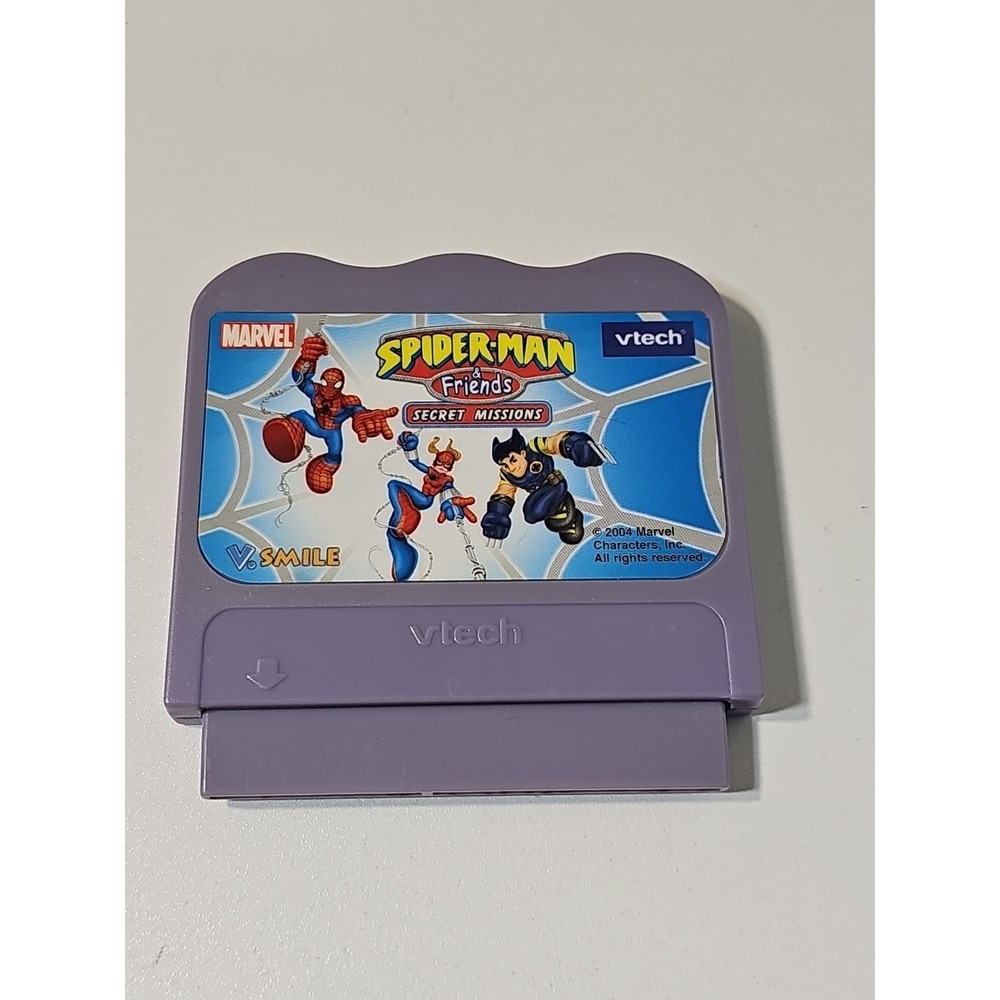 Vtech Spiderman & Friends Vsmile Video Game